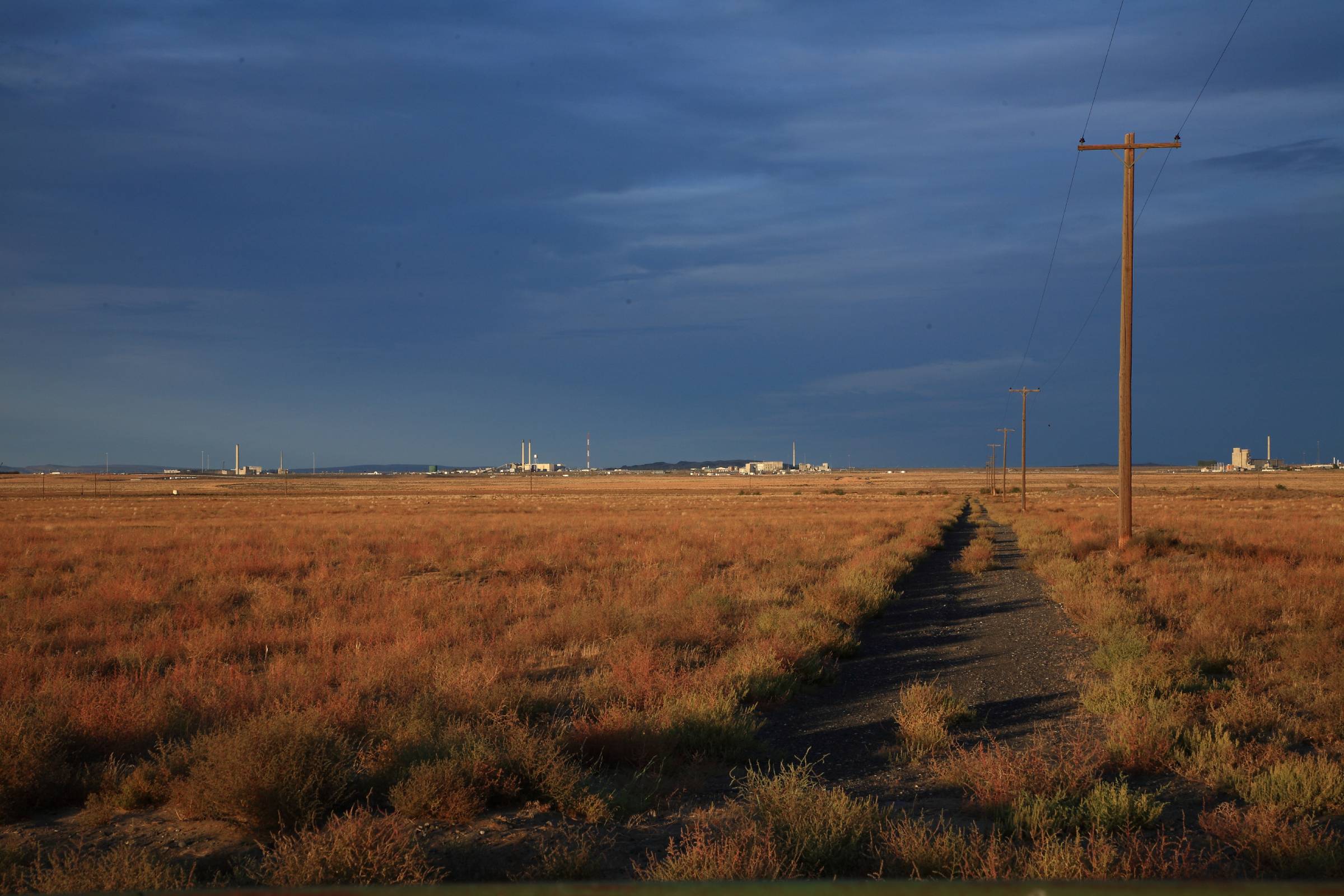 Hanford site reservation in the distance