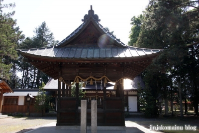 細萱洲波神社(安曇野市豊科南穂高西浦）18