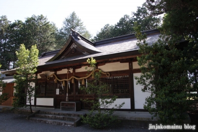 細萱洲波神社(安曇野市豊科南穂高西浦）20