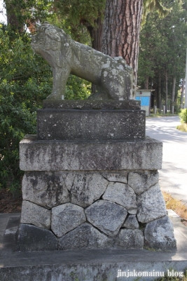 細萱洲波神社(安曇野市豊科南穂高西浦）6