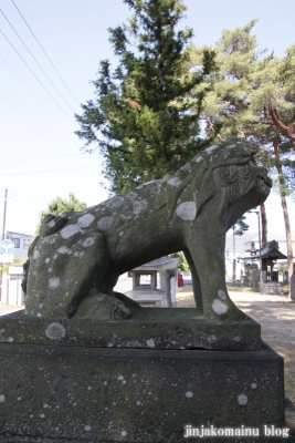 細萱洲波神社(安曇野市豊科南穂高西浦）8