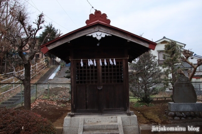 御嶽神社(八王子市散田町)2