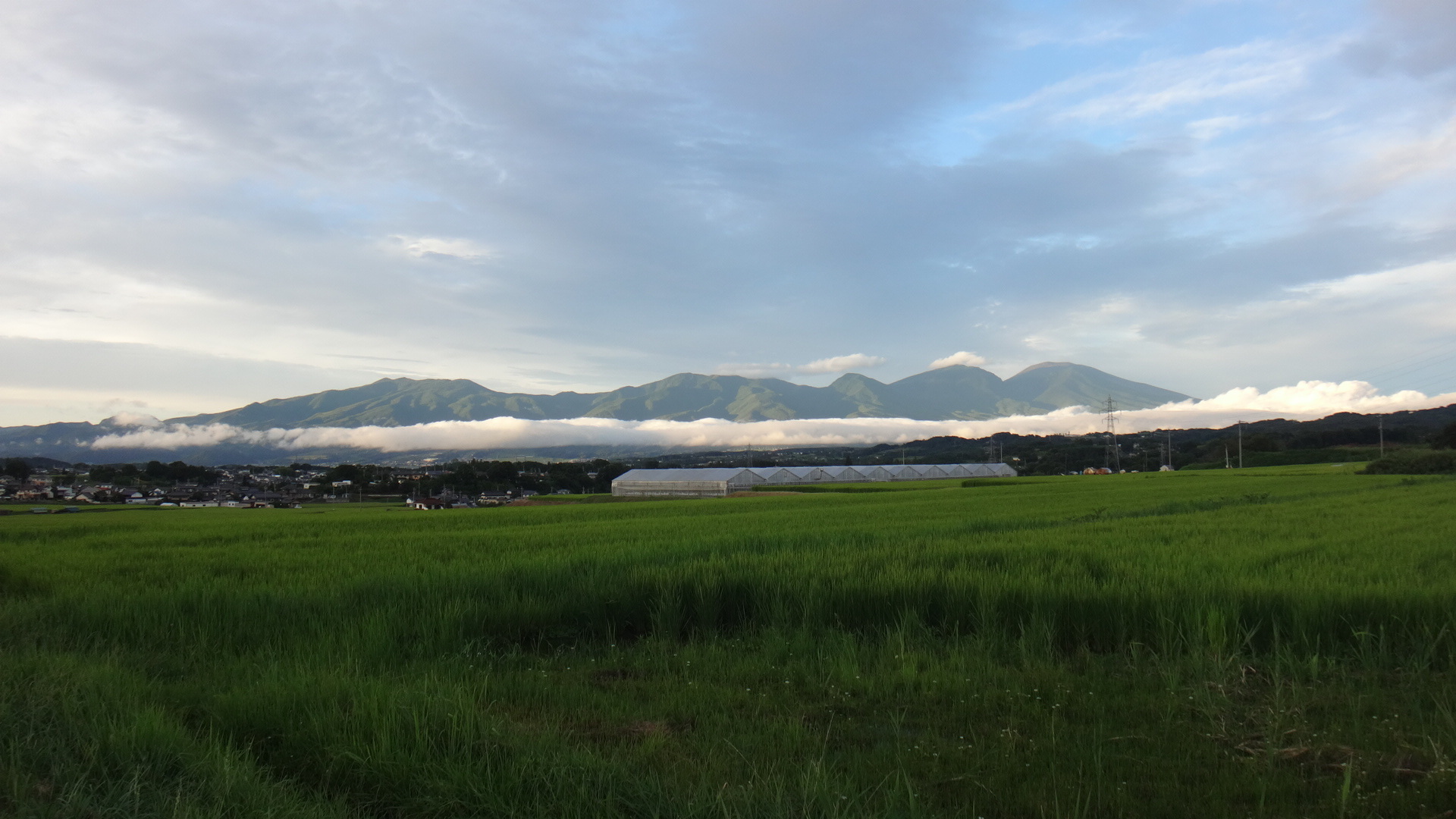 道の駅女神の里たてしな08205浅間連峰