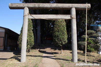 丸山稲荷神社　　狭山市青柳3