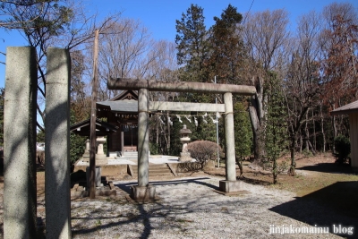 中新田愛宕神社　　狭山市中新田1