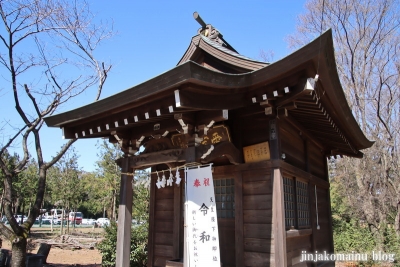 中新田愛宕神社　　狭山市中新田7