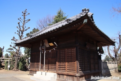 氷川神社　　狭山市青柳8