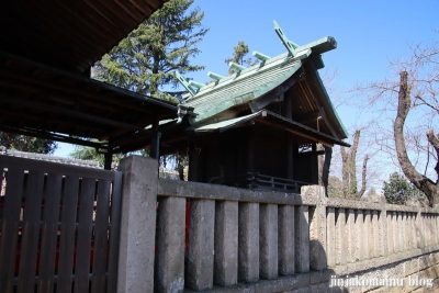 氷川神社　　狭山市青柳9