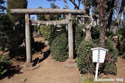 氷川神社　　狭山市青柳12