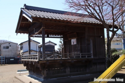 氷川神社　　狭山市青柳14