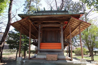 奥富神社　　狭山市大字下奥富5