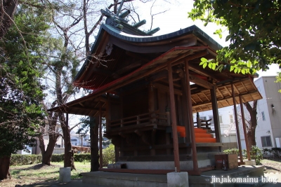 奥富神社　　狭山市大字下奥富6