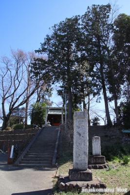 奥富神社　　狭山市大字下奥富1