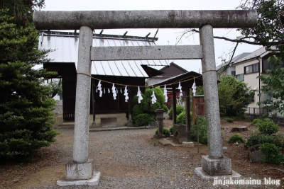 三柱神社　青梅市今井2