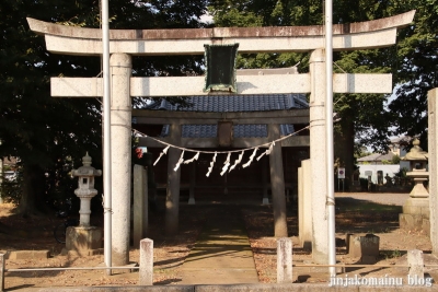 八幡神社　下都賀郡野木町大字友沼3