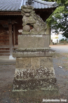 八幡神社　下都賀郡野木町大字友沼21