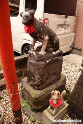 稲荷神社　文京区千駄木4