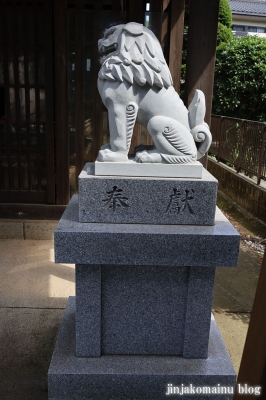 下清戸八雲神社　　清瀬市下清戸7