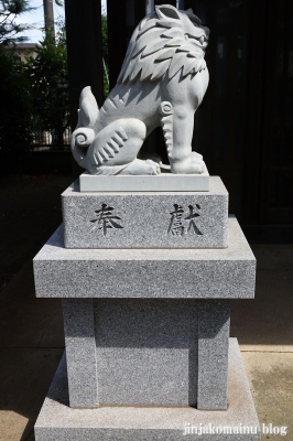 下清戸八雲神社　　清瀬市下清戸11