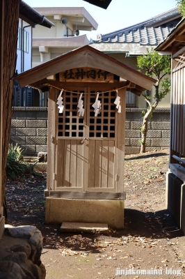 双柳稲荷神社　　飯能市双柳9