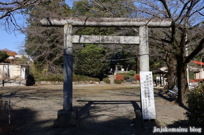 赤城神社　　飯能市芦刈場3