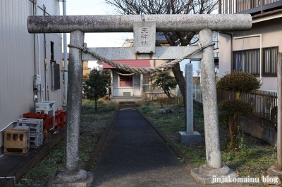 天神天満宮　日高市高萩1