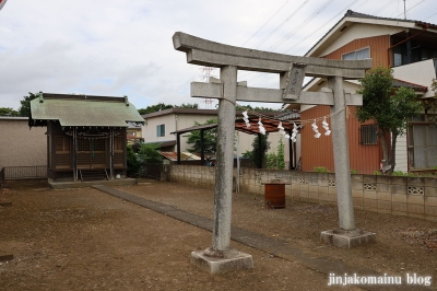 下宿白山神社　清瀬市下宿1