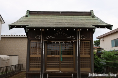 下宿白山神社　清瀬市下宿4