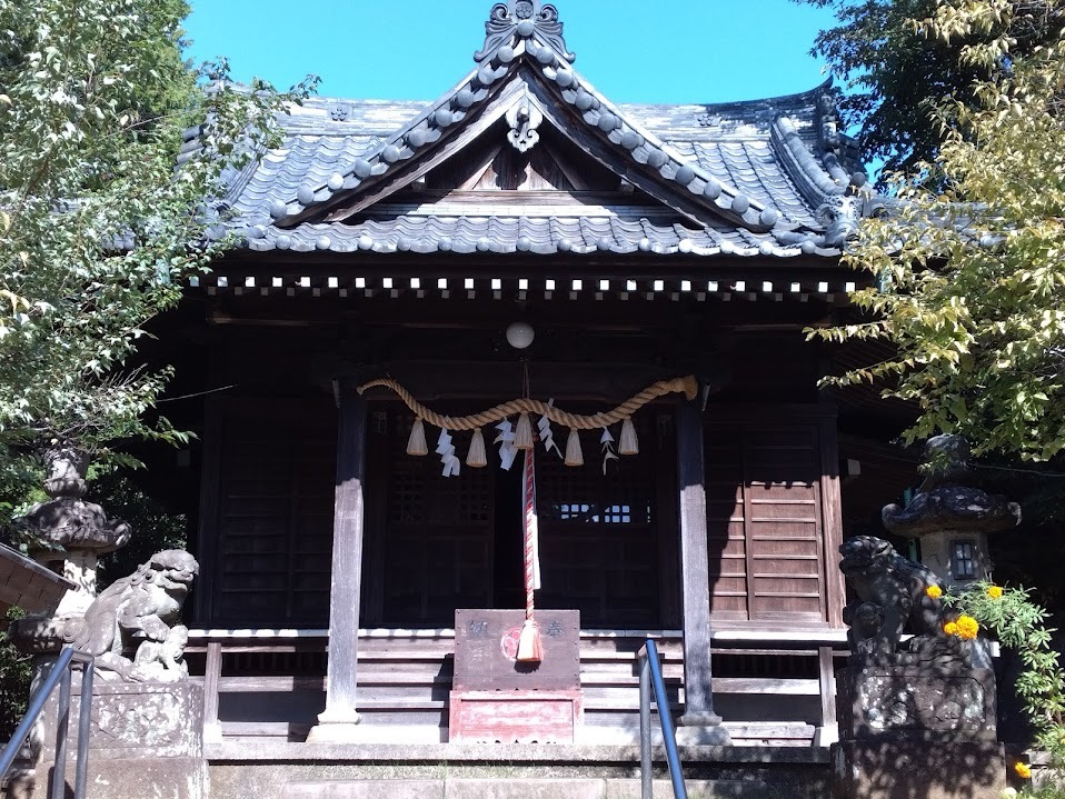 駒林神社の社殿３