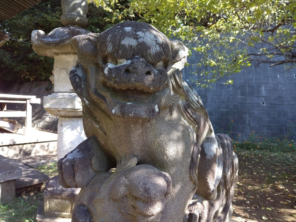 駒林神社の境内３