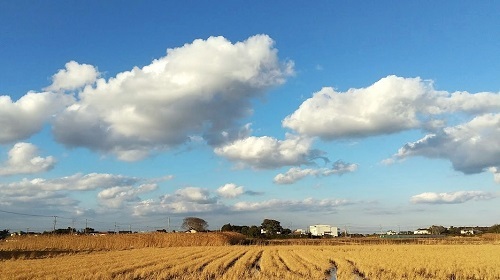 1月の空３