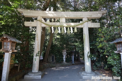 駒木諏訪神社　流山市駒木6