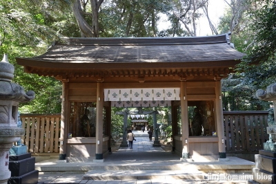 駒木諏訪神社　流山市駒木9