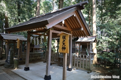 駒木諏訪神社　流山市駒木62