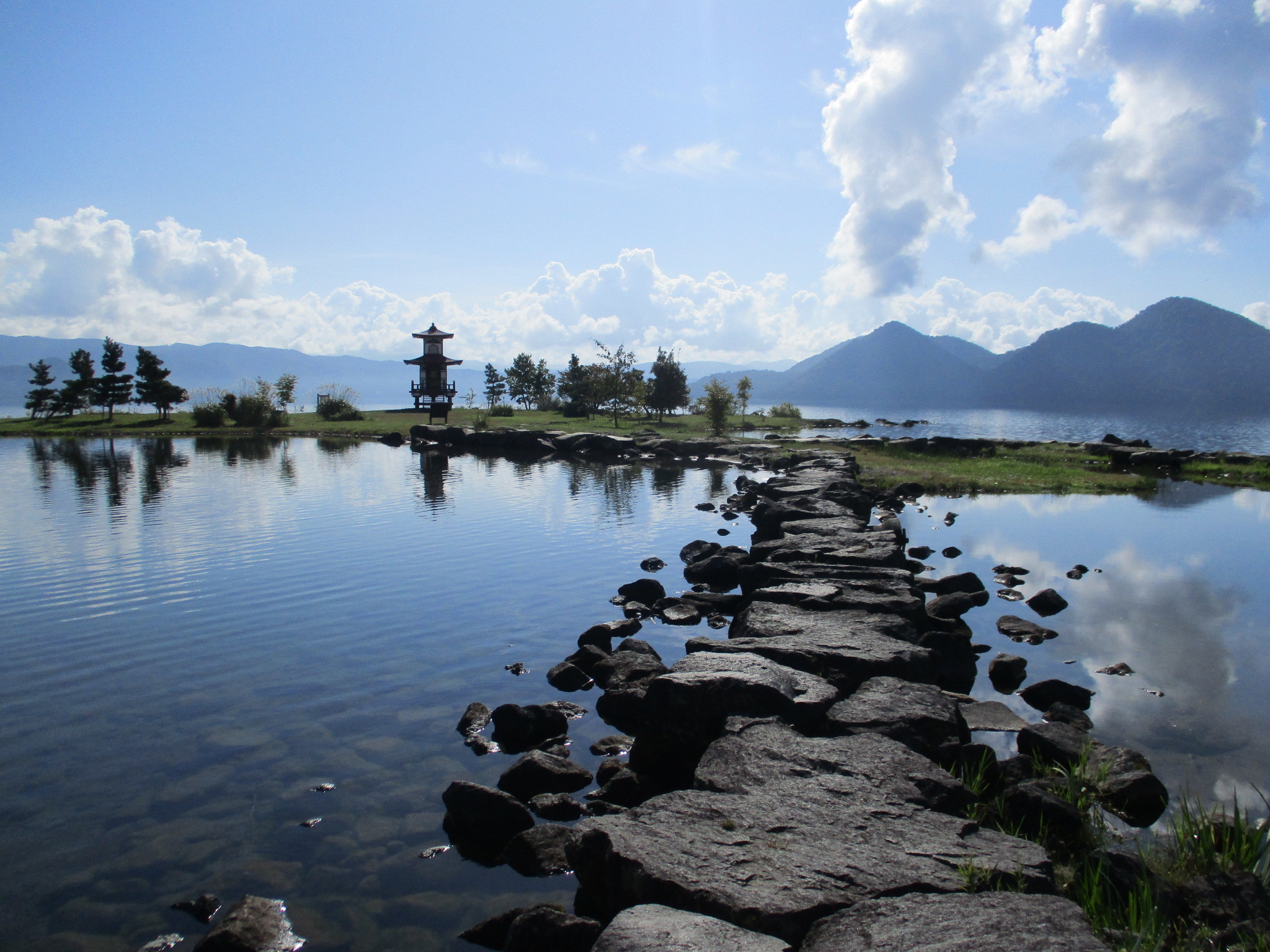 【洞爺湖八景】浮見堂09274