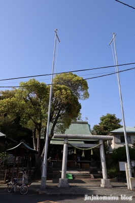 岩瀬五社稲荷神社　鎌倉市岩瀬1