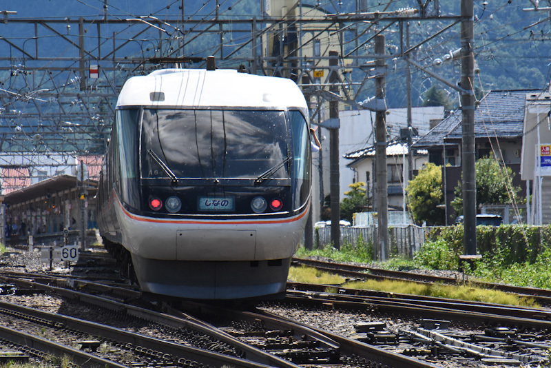 2024年8月24日撮影　383系　しなの12号