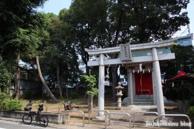 市杵島神社　　練馬区豊玉北)1