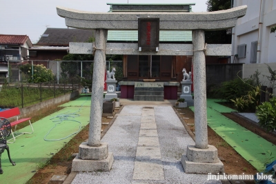 羽澤稲荷神社（練馬区羽沢)2