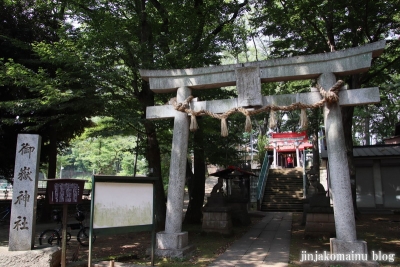 御嶽神社（板橋区桜川)1