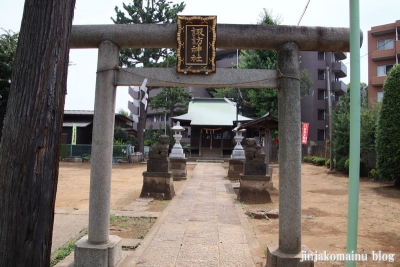 氷川台諏訪神社（練馬区氷川台)3