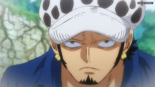 ワンピースアニメ 1010話 トラファルガー・ロー かっこいい トラ男 Trafalgar Law ONE PIECE Episode 1010