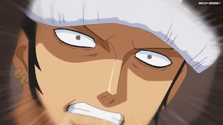 ワンピースアニメ ドレスローザ編 642話 トラファルガー・ロー かっこいい トラ男 Trafalgar Law | ONE PIECE Episode 642