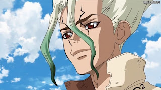 ドクターストーンアニメ 1期11話 石神千空 Ishigami Senku CV.小林裕介 Dr. STONE Episode 11