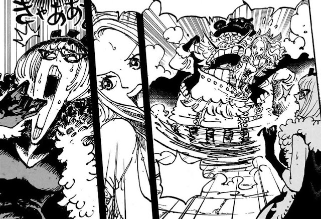 ワンピース 漫画 107巻 1085話 ネタバレ 聖地マリージョア ワポル ビビ キンデレラ ONE PIECE Chapter 1085