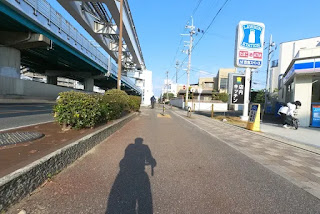 大阪中央環状線沿いの自転車道