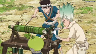 ドクターストーンアニメ 1期11話 石神千空 クロム Senku Chrome Dr. STONE Episode 11