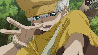 ドクターストーンアニメ 2期8話 西園寺羽京 Saionji Ukyo CV.小野賢章 | Dr. STONE Episode 32