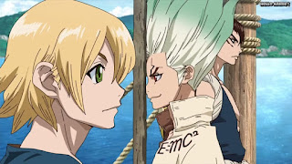 ドクターストーンアニメ 1期13話 石神千空 銀狼 Dr. STONE Episode 13