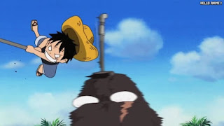 ワンピースアニメ 504話 幼少期 ルフィ かわいい Monkey D. Luffy | ONE PIECE Episode 504 ASL